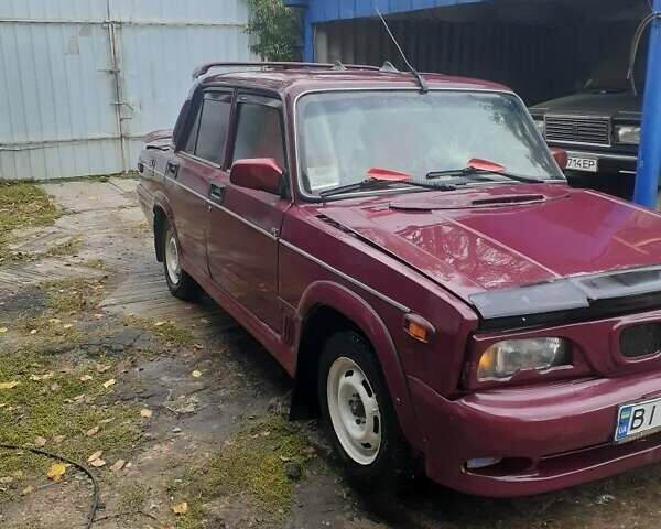 Красный ВАЗ 2105, объемом двигателя 1.2 л и пробегом 20 тыс. км за 1513 $, фото 1 на Automoto.ua