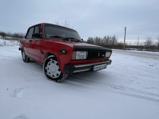 Червоний ВАЗ 2105, об'ємом двигуна 1.3 л та пробігом 200 тис. км за 650 $, фото 1 на Automoto.ua