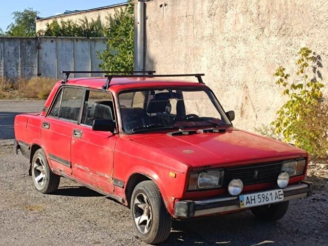 Красный ВАЗ 2105, объемом двигателя 0 л и пробегом 187 тыс. км за 480 $, фото 1 на Automoto.ua