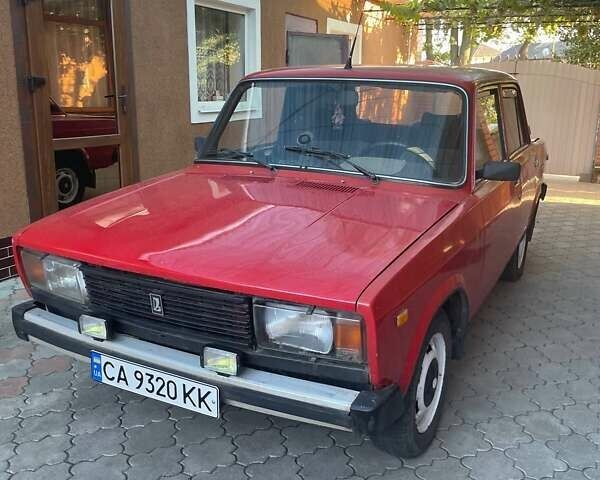 Красный ВАЗ 2105, объемом двигателя 1.29 л и пробегом 242 тыс. км за 830 $, фото 1 на Automoto.ua