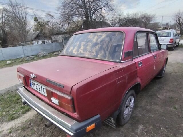 Красный ВАЗ 2105, объемом двигателя 1.3 л и пробегом 50 тыс. км за 700 $, фото 1 на Automoto.ua