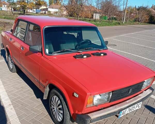Красный ВАЗ 2105, объемом двигателя 1.2 л и пробегом 45 тыс. км за 1400 $, фото 1 на Automoto.ua