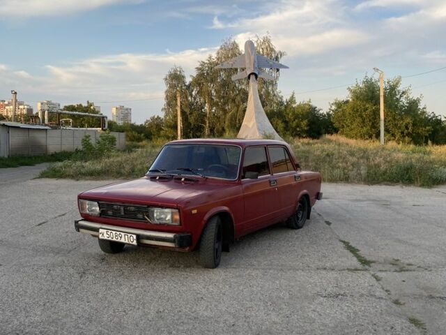 Красный ВАЗ 2105, объемом двигателя 1.3 л и пробегом 173 тыс. км за 708 $, фото 1 на Automoto.ua