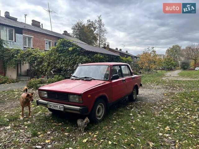 Красный ВАЗ 2105, объемом двигателя 1.5 л и пробегом 85 тыс. км за 962 $, фото 1 на Automoto.ua