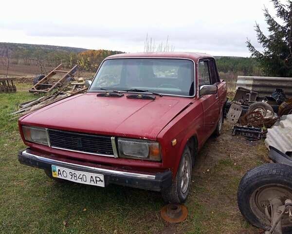 Красный ВАЗ 2105, объемом двигателя 0 л и пробегом 600 тыс. км за 500 $, фото 1 на Automoto.ua