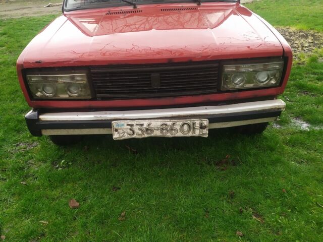 Красный ВАЗ 2105, объемом двигателя 3 л и пробегом 1 тыс. км за 450 $, фото 1 на Automoto.ua