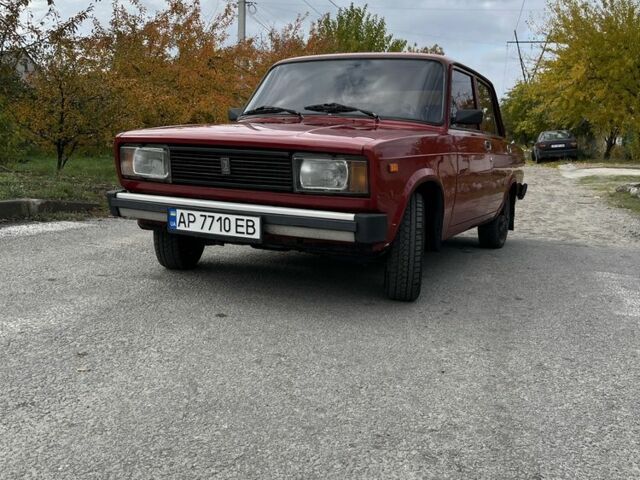 Красный ВАЗ 2105, объемом двигателя 1.3 л и пробегом 63 тыс. км за 999 $, фото 1 на Automoto.ua