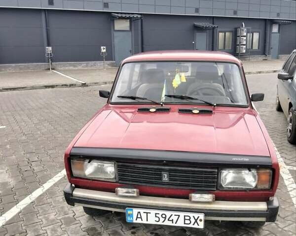 Красный ВАЗ 2105, объемом двигателя 1.3 л и пробегом 165 тыс. км за 900 $, фото 1 на Automoto.ua