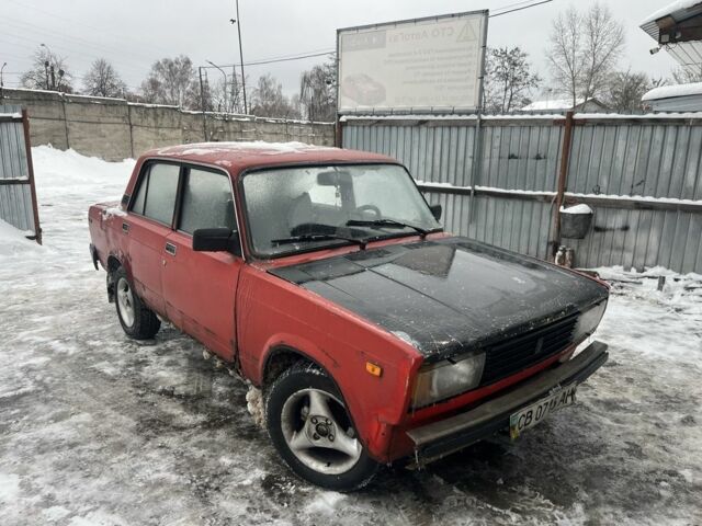 Красный ВАЗ 2105, объемом двигателя 1.5 л и пробегом 333 тыс. км за 350 $, фото 1 на Automoto.ua