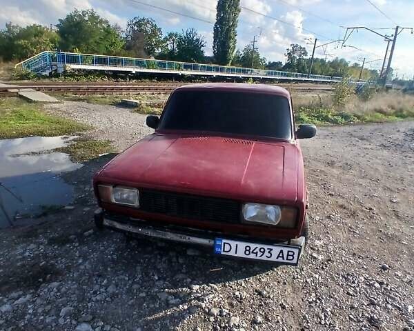Красный ВАЗ 2105, объемом двигателя 1.5 л и пробегом 80 тыс. км за 620 $, фото 1 на Automoto.ua