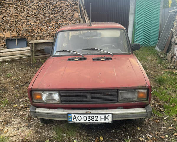 Красный ВАЗ 2105, объемом двигателя 1.29 л и пробегом 80 тыс. км за 490 $, фото 1 на Automoto.ua