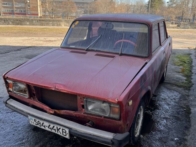Красный ВАЗ 2105, объемом двигателя 1.3 л и пробегом 120 тыс. км за 171 $, фото 1 на Automoto.ua
