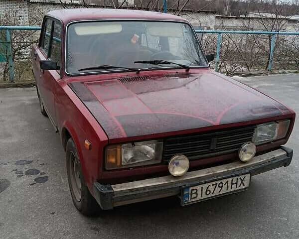 Червоний ВАЗ 2105, об'ємом двигуна 1.3 л та пробігом 87 тис. км за 792 $, фото 1 на Automoto.ua