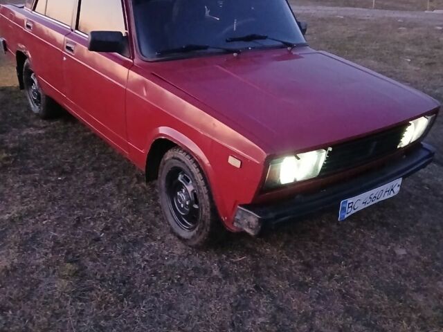 Червоний ВАЗ 2105, об'ємом двигуна 1.2 л та пробігом 450 тис. км за 650 $, фото 1 на Automoto.ua