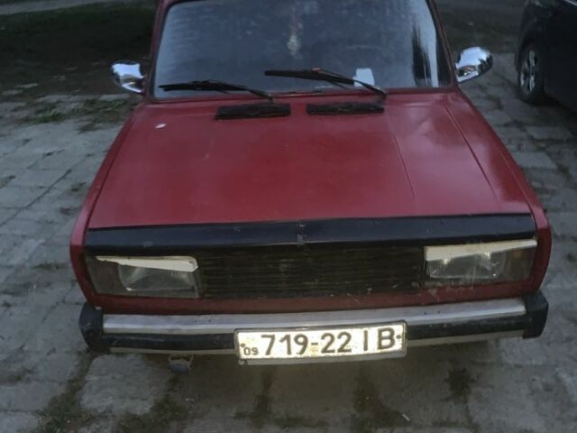 Красный ВАЗ 2105, объемом двигателя 1.5 л и пробегом 3 тыс. км за 450 $, фото 1 на Automoto.ua