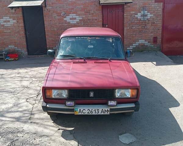 Красный ВАЗ 2105, объемом двигателя 0 л и пробегом 123 тыс. км за 600 $, фото 1 на Automoto.ua