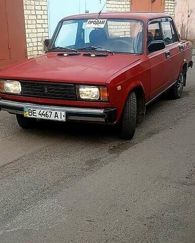 Красный ВАЗ 2105, объемом двигателя 1.3 л и пробегом 104 тыс. км за 999 $, фото 1 на Automoto.ua
