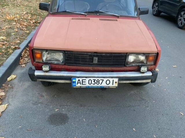Красный ВАЗ 2105, объемом двигателя 1.2 л и пробегом 1 тыс. км за 600 $, фото 1 на Automoto.ua