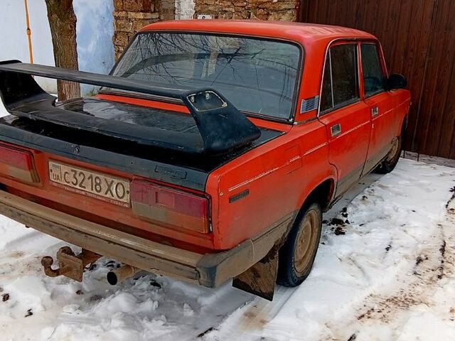 Красный ВАЗ 2105, объемом двигателя 1.6 л и пробегом 0 тыс. км за 300 $, фото 1 на Automoto.ua