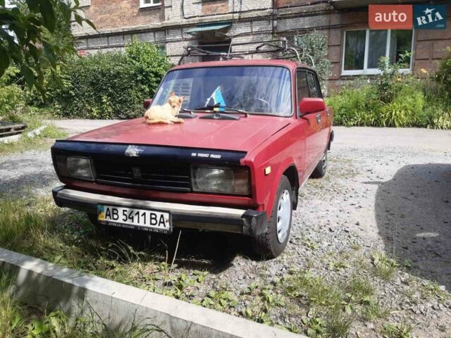 Красный ВАЗ 2105, объемом двигателя 1.5 л и пробегом 153 тыс. км за 850 $, фото 1 на Automoto.ua