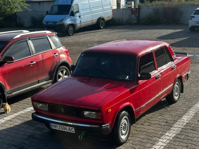 Красный ВАЗ 2105, объемом двигателя 1.5 л и пробегом 71 тыс. км за 834 $, фото 1 на Automoto.ua