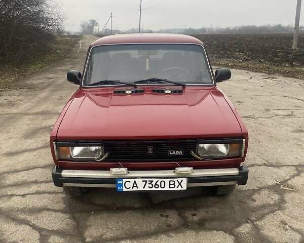 Красный ВАЗ 2105, объемом двигателя 1.2 л и пробегом 170 тыс. км за 1450 $, фото 1 на Automoto.ua
