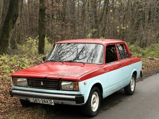 Красный ВАЗ 2105, объемом двигателя 1.5 л и пробегом 98 тыс. км за 650 $, фото 1 на Automoto.ua