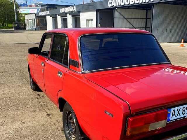 Красный ВАЗ 2105, объемом двигателя 1.5 л и пробегом 151 тыс. км за 750 $, фото 1 на Automoto.ua