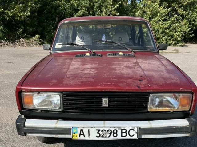 Красный ВАЗ 2105, объемом двигателя 1.5 л и пробегом 802 тыс. км за 414 $, фото 1 на Automoto.ua
