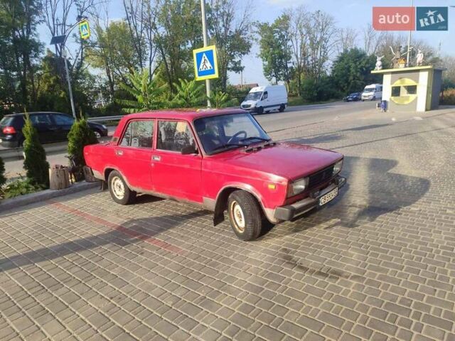 Красный ВАЗ 2105, объемом двигателя 1.45 л и пробегом 83 тыс. км за 650 $, фото 1 на Automoto.ua