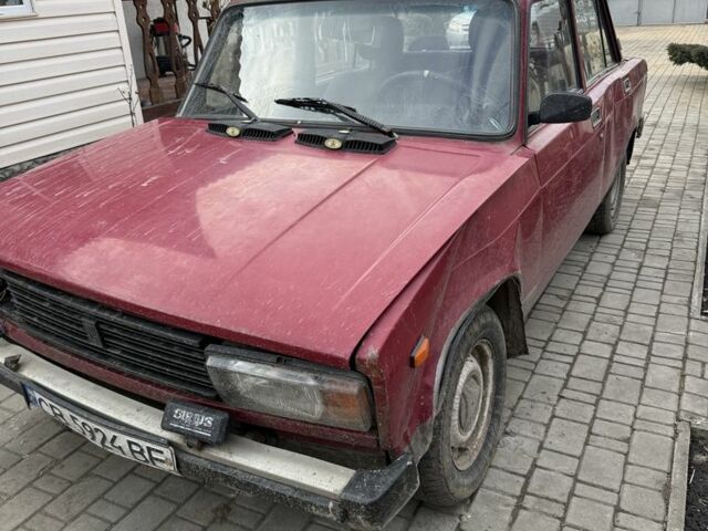 Красный ВАЗ 2105, объемом двигателя 1.5 л и пробегом 84 тыс. км за 181 $, фото 1 на Automoto.ua