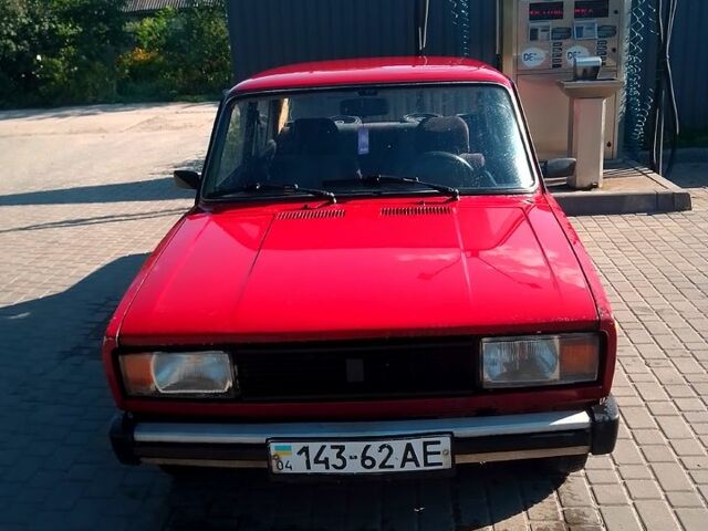Красный ВАЗ 2105, объемом двигателя 1.5 л и пробегом 79 тыс. км за 790 $, фото 1 на Automoto.ua