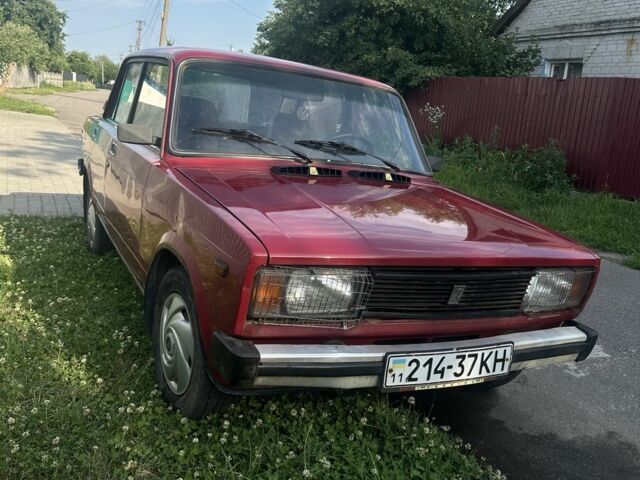 Красный ВАЗ 2105, объемом двигателя 1.3 л и пробегом 777 тыс. км за 505 $, фото 1 на Automoto.ua