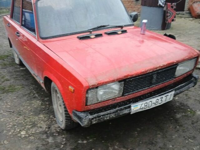 Красный ВАЗ 2105, объемом двигателя 1.3 л и пробегом 45 тыс. км за 400 $, фото 1 на Automoto.ua