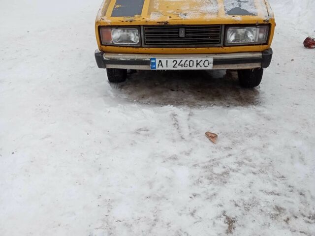 Желтый ВАЗ 2105, объемом двигателя 3 л и пробегом 345 тыс. км за 300 $, фото 1 на Automoto.ua