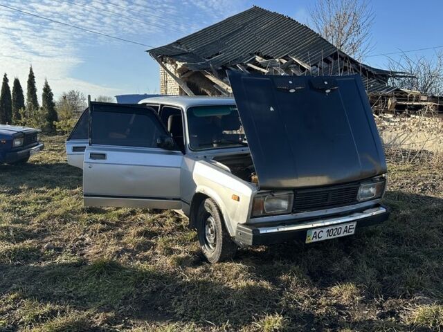 Сірий ВАЗ 2105, об'ємом двигуна 1.3 л та пробігом 80 тис. км за 800 $, фото 1 на Automoto.ua