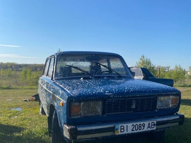 Синий ВАЗ 2105, объемом двигателя 1.2 л и пробегом 3 тыс. км за 457 $, фото 1 на Automoto.ua