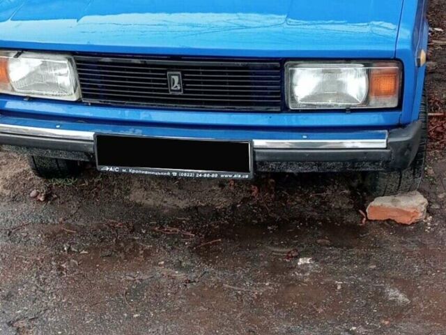 Синий ВАЗ 2105, объемом двигателя 1.2 л и пробегом 160 тыс. км за 800 $, фото 1 на Automoto.ua