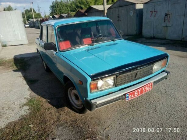 Синій ВАЗ 2105, об'ємом двигуна 1.2 л та пробігом 130 тис. км за 1000 $, фото 1 на Automoto.ua