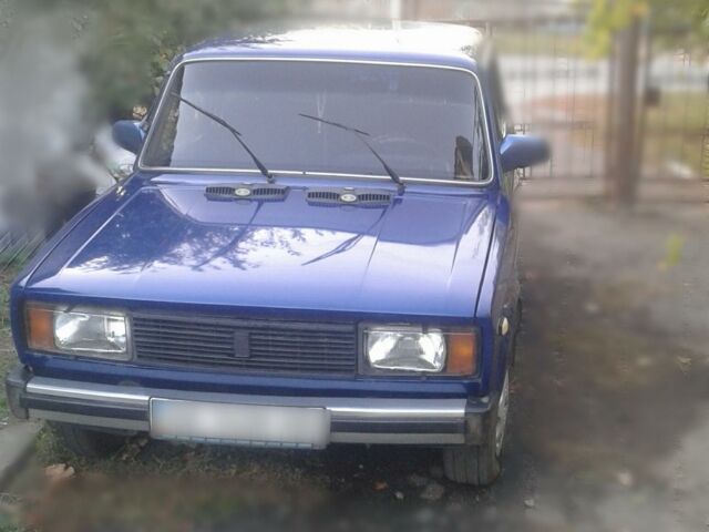 Синий ВАЗ 2105, объемом двигателя 1.3 л и пробегом 77 тыс. км за 35000 $, фото 1 на Automoto.ua