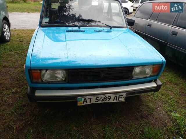 Синий ВАЗ 2105, объемом двигателя 1.3 л и пробегом 120 тыс. км за 1000 $, фото 1 на Automoto.ua