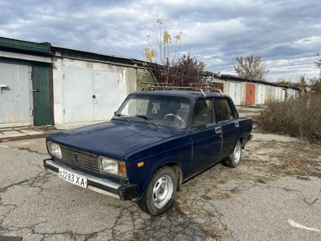 Синий ВАЗ 2105, объемом двигателя 1.2 л и пробегом 111 тыс. км за 499 $, фото 1 на Automoto.ua