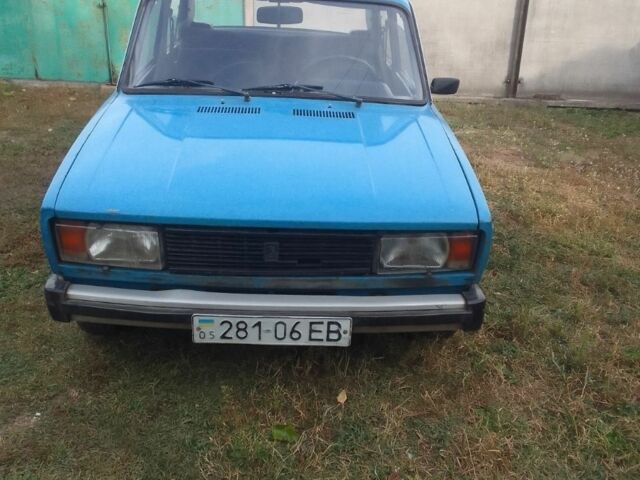 Синий ВАЗ 2105, объемом двигателя 1.3 л и пробегом 130 тыс. км за 971 $, фото 1 на Automoto.ua