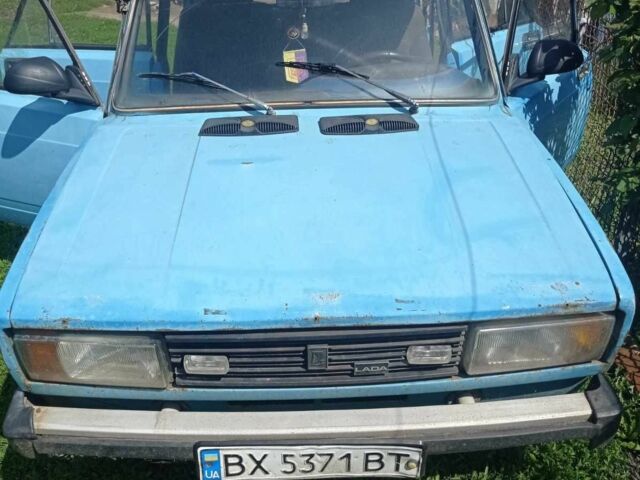 Синий ВАЗ 2105, объемом двигателя 5 л и пробегом 356 тыс. км за 14000 $, фото 1 на Automoto.ua