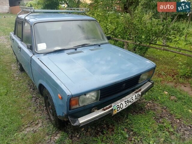 Синий ВАЗ 2105, объемом двигателя 1.3 л и пробегом 200 тыс. км за 225 $, фото 1 на Automoto.ua