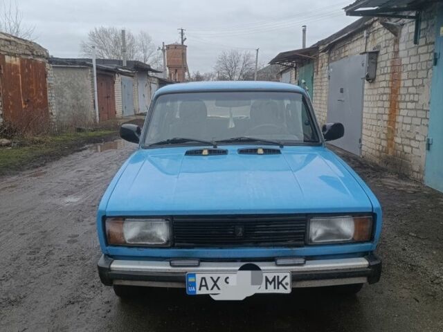 Синий ВАЗ 2105, объемом двигателя 1.5 л и пробегом 2 тыс. км за 800 $, фото 1 на Automoto.ua