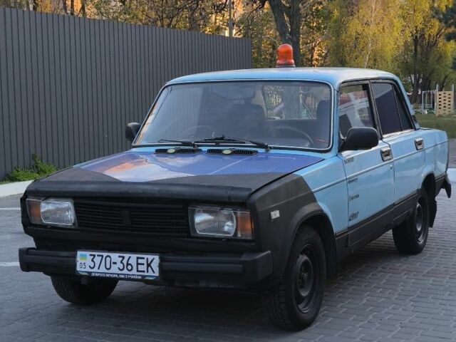 Синий ВАЗ 2105, объемом двигателя 0 л и пробегом 555 тыс. км за 200 $, фото 1 на Automoto.ua