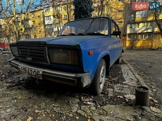 Синий ВАЗ 2105, объемом двигателя 1.3 л и пробегом 100 тыс. км за 357 $, фото 1 на Automoto.ua