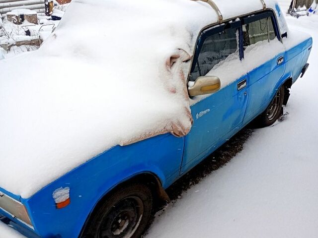 Синий ВАЗ 2105, объемом двигателя 1.3 л и пробегом 211 тыс. км за 340 $, фото 1 на Automoto.ua