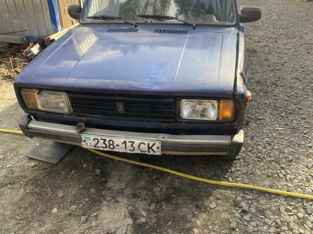 Синий ВАЗ 2105, объемом двигателя 1.3 л и пробегом 89 тыс. км за 452 $, фото 1 на Automoto.ua